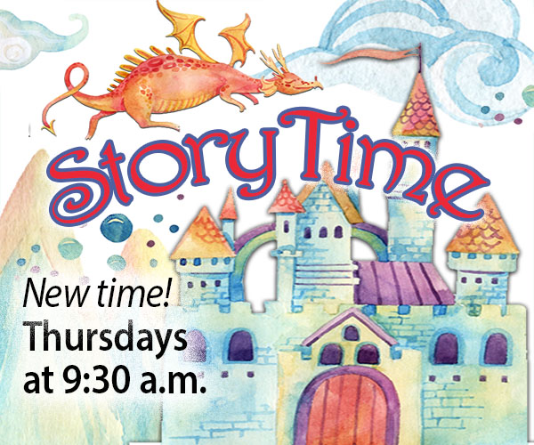 Storytime 9:30 am