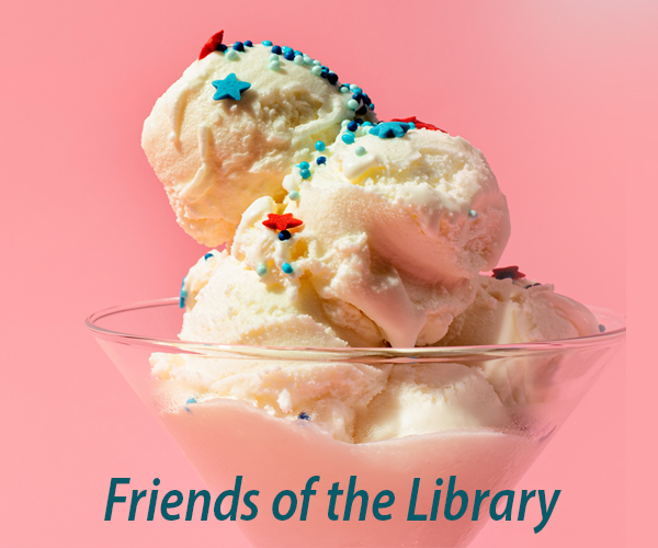 Vanilla ice cream with sprinkles.